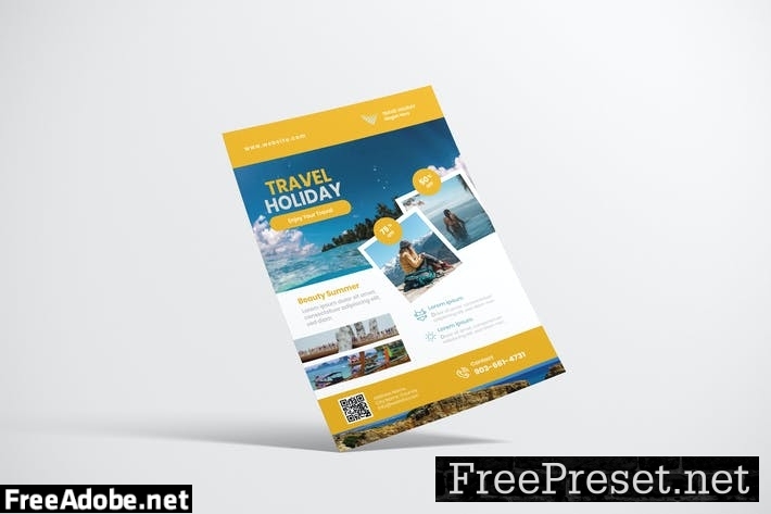 Travel Flyer Design G3D7W3M