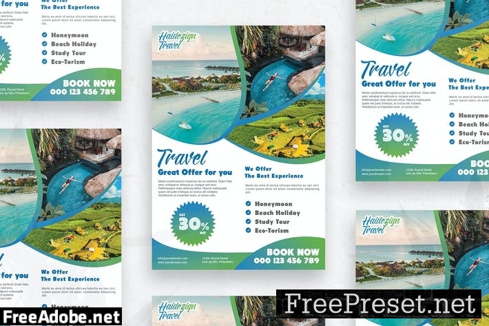 Travel - Flyer 584A4YH