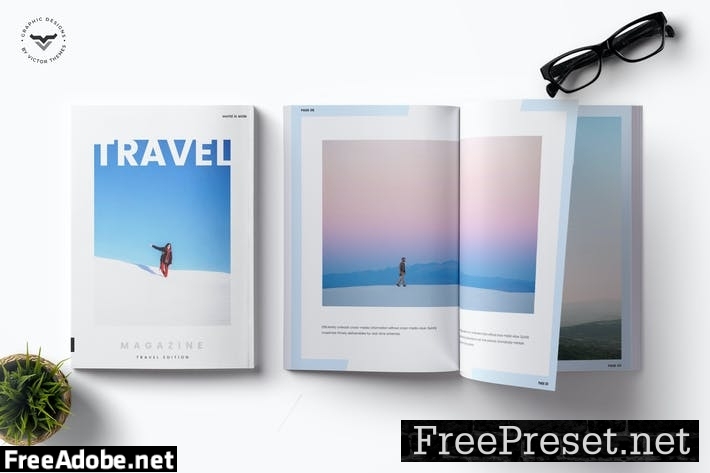 Travel Magazine GTH5D7Y