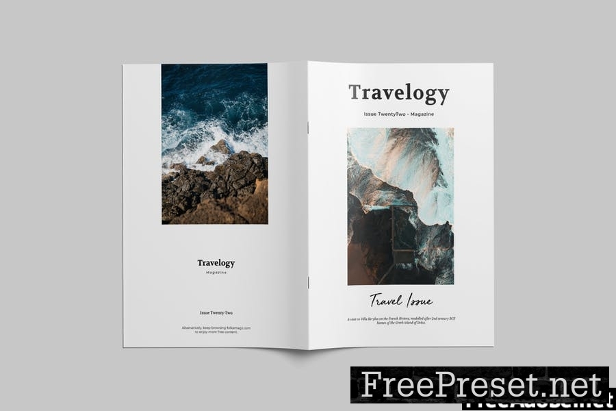 Travel Magazine Template