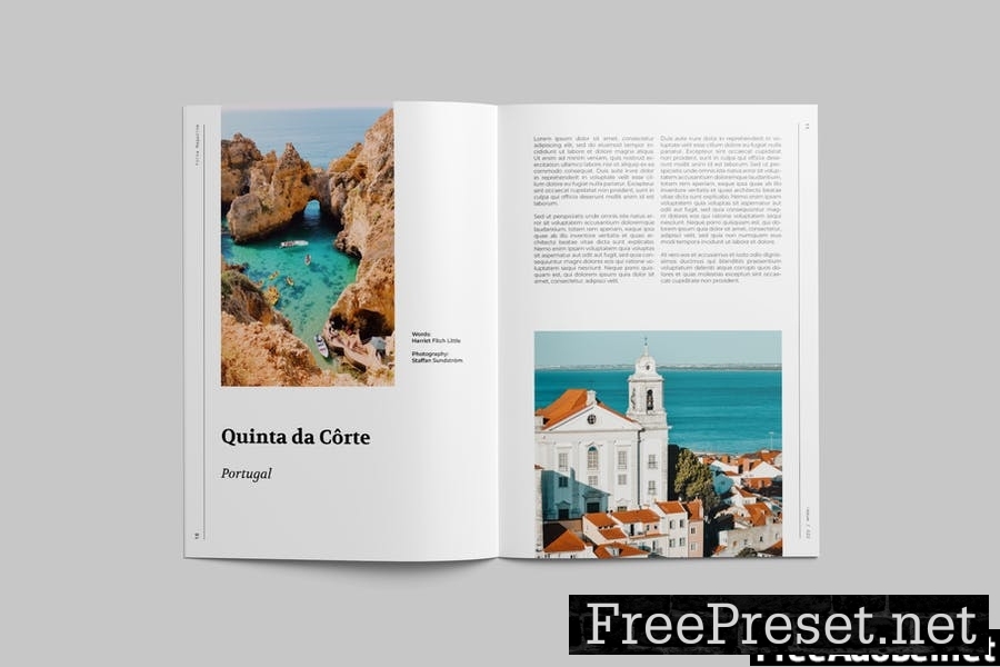 Travel Magazine Template