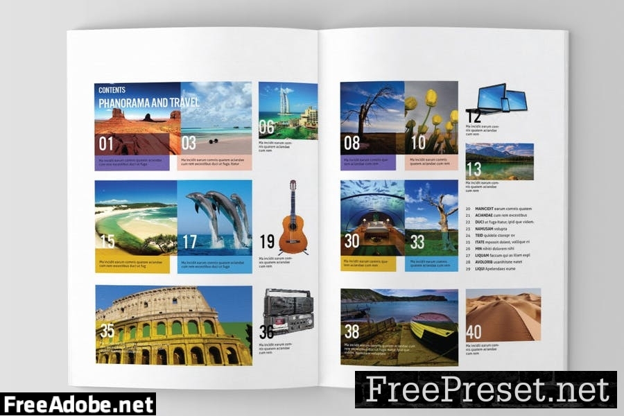 TRAVEL - Magazine Template EUMCSGY