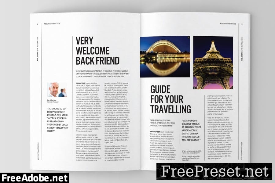 TRAVEL - Magazine Template EUMCSGY