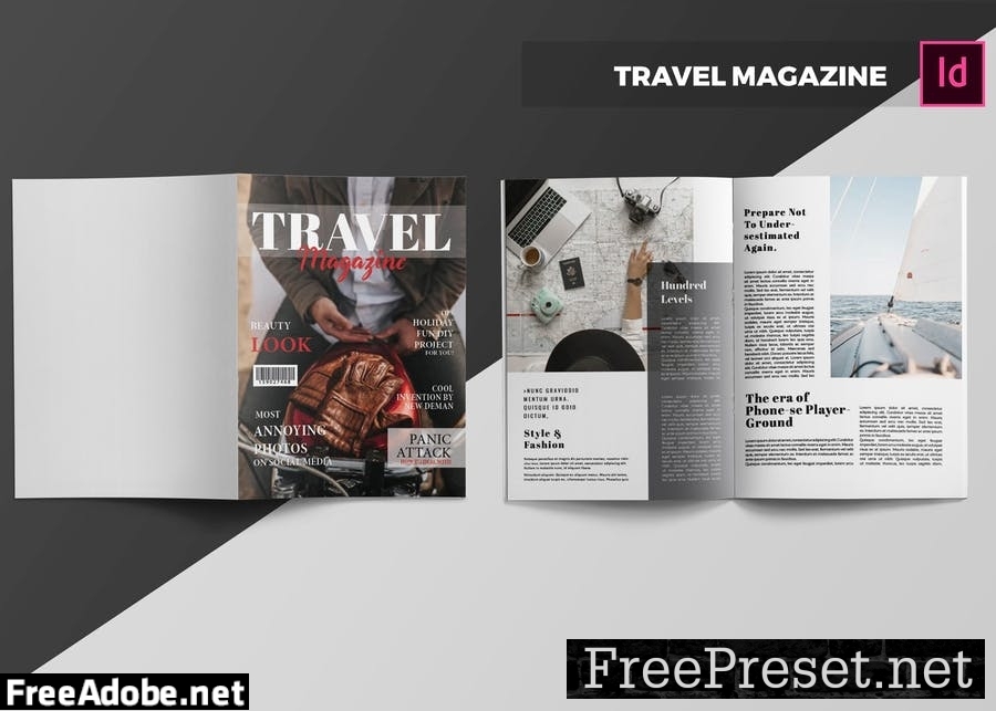 Travel | Magazine Template U8MCV3D