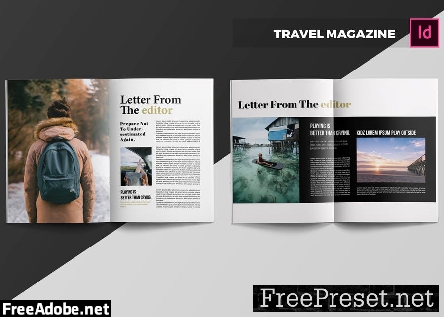 Travel | Magazine Template U8MCV3D