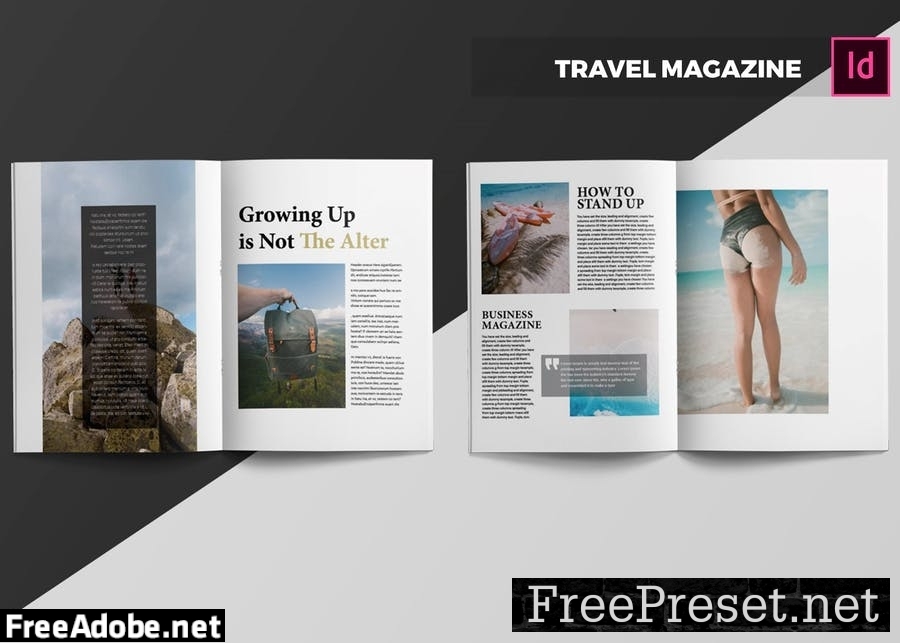 Travel | Magazine Template U8MCV3D