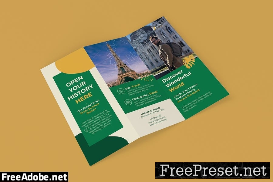 Travel Trifold Brochure