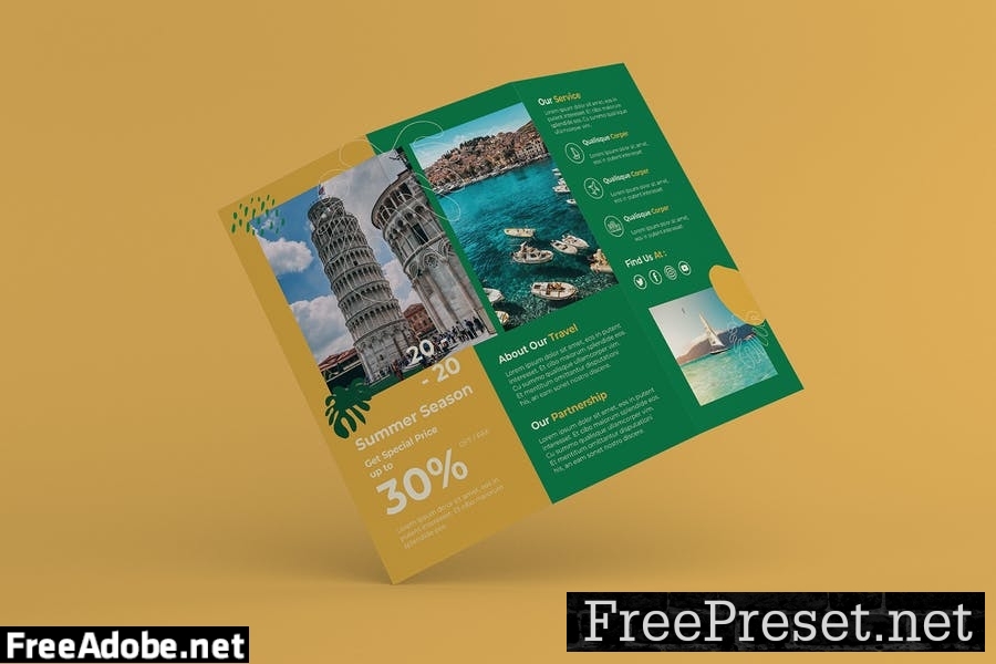 Travel Trifold Brochure