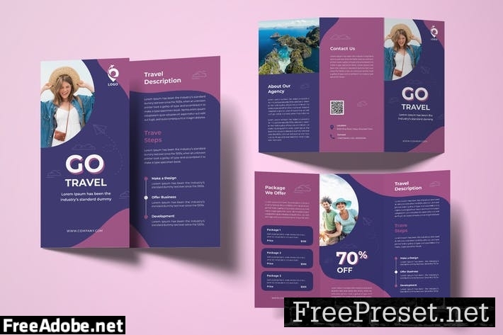 Travel Trifold Brochure MNTFE5M