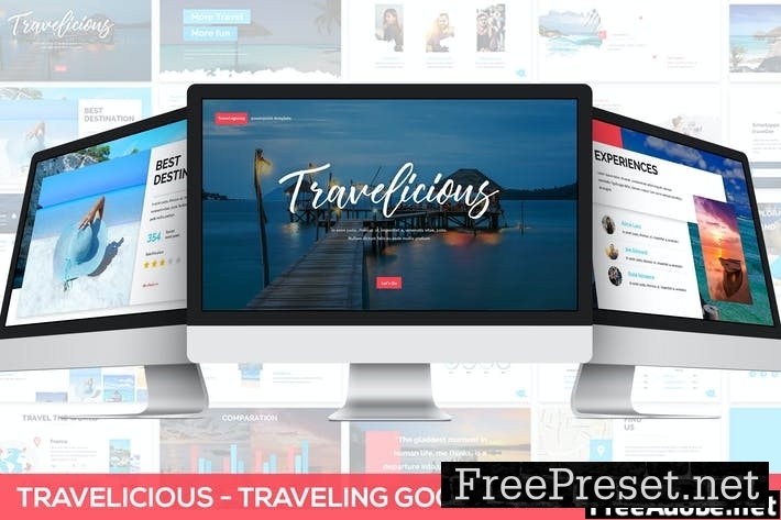 Travelicious - Google Slides Template VVQC6L