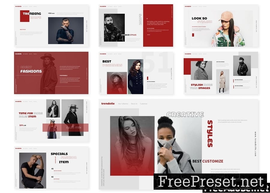 Trendstle | Presentation Template