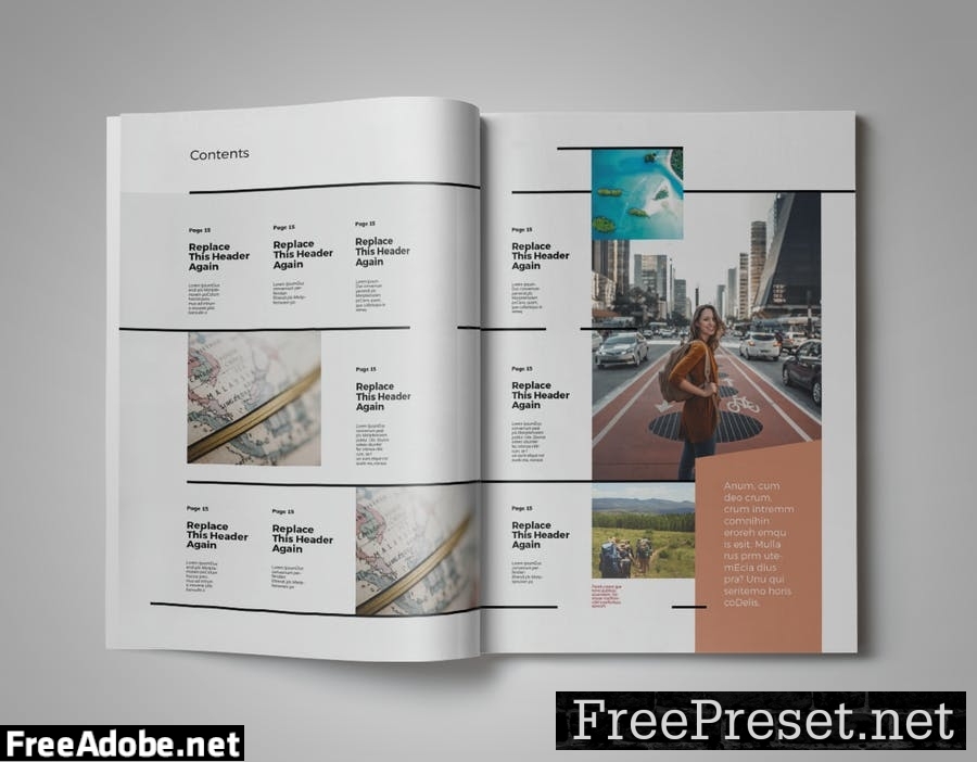 Trevle | Magazine Template NQP4ENY