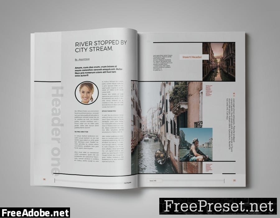 Trevle | Magazine Template NQP4ENY