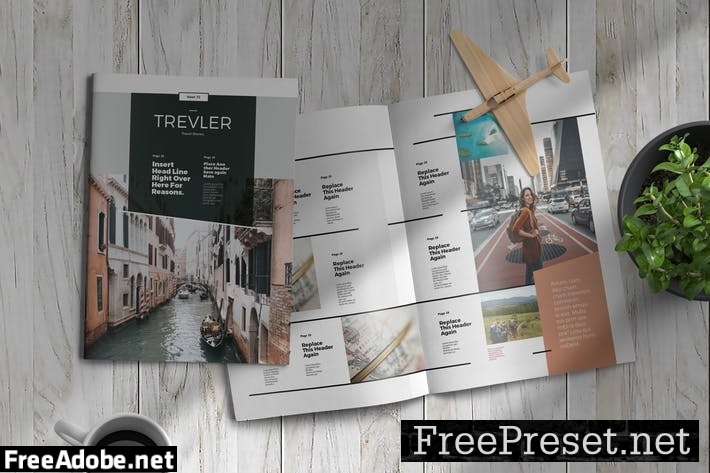 Trevle | Magazine Template NQP4ENY