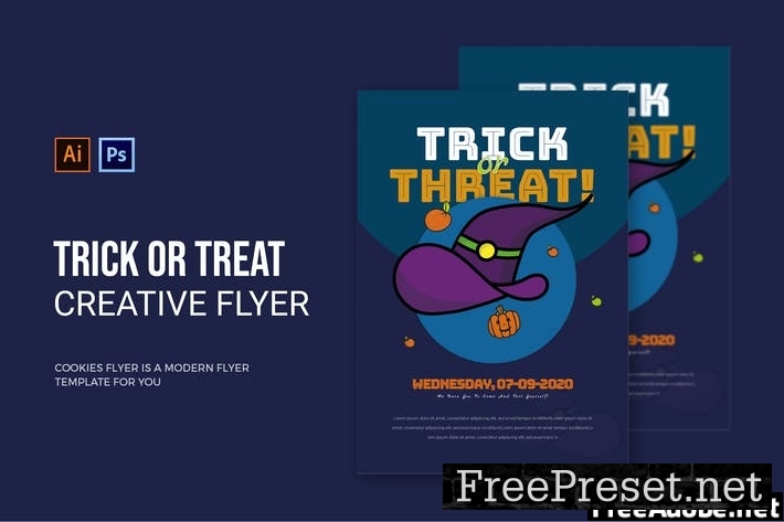 Trick Or Treat - Flyer 3DL5RXE