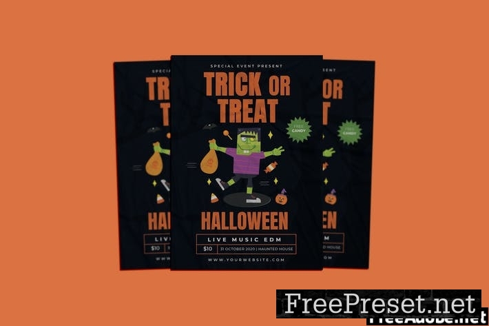 Trick Or Treat Flyer CHYNSCH