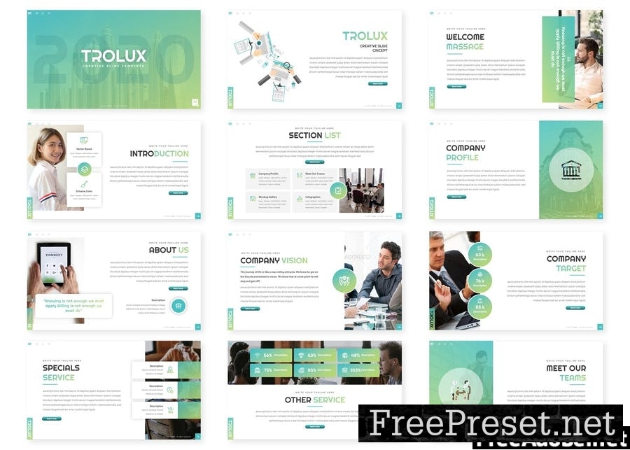 Trolux - Presentation Template