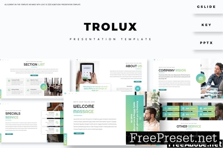 Trolux - Presentation Template LCVFBYE