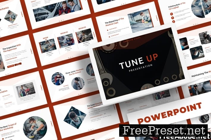 Tune Up - Powerpoint Template KMJ6DXD