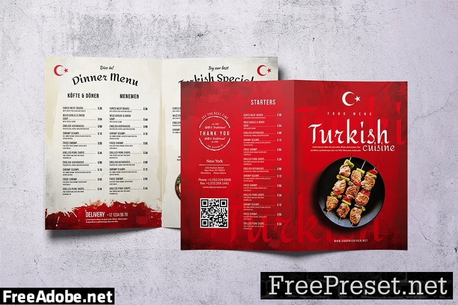 Turkish Food Menu Bundle