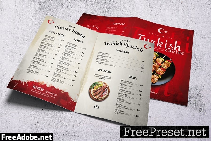 Turkish Food Menu Bundle