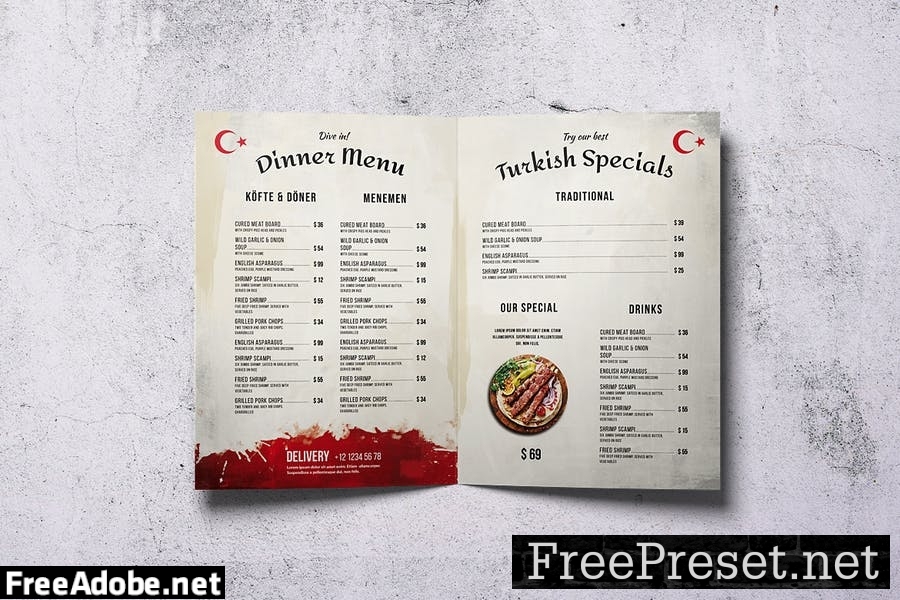 Turkish Food Menu Bundle