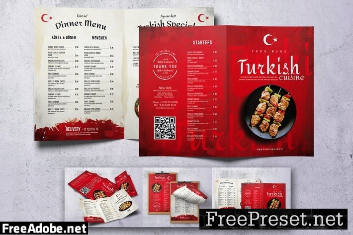 Turkish Food Menu Bundle J3ACMY9