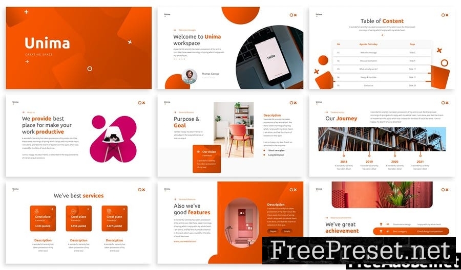 Unima - Creative Powerpoint Template