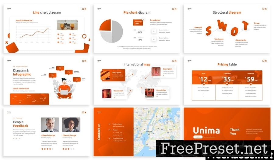 Unima - Creative Powerpoint Template