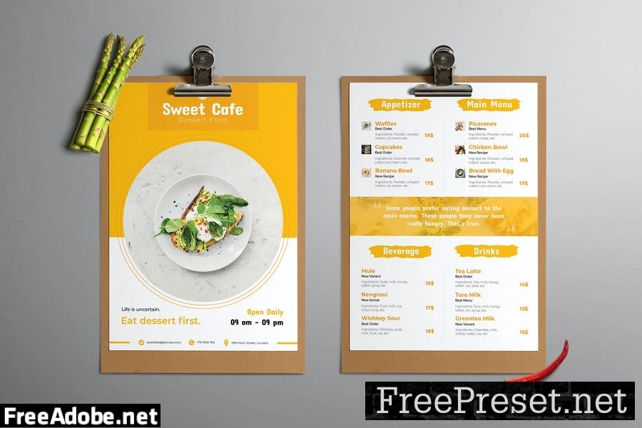 Uniq | Restaurant Menu AQA5GZX