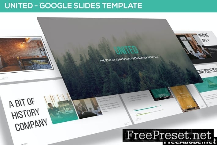 United - Google Slides Template RB98AA