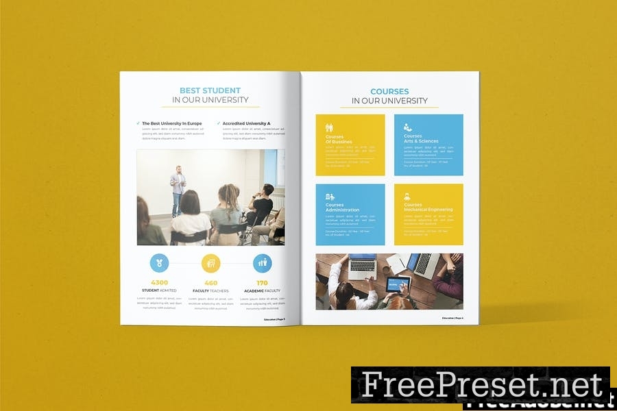 University Educational - Brochure Template RRFRLA8