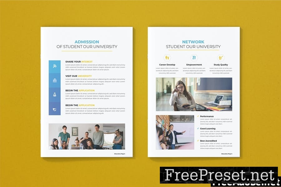 University Educational - Brochure Template RRFRLA8