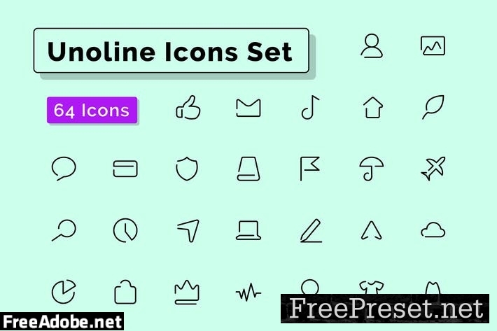 Unoline Icons Set LSKNS2Q