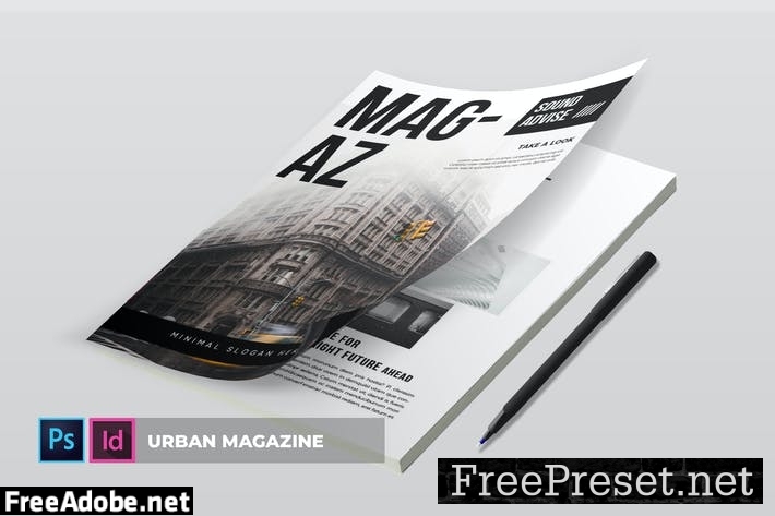 Urban | Magazine Template Y45RKND