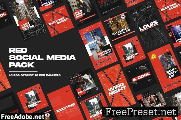 Urban Social Media Pack DQLWAK6