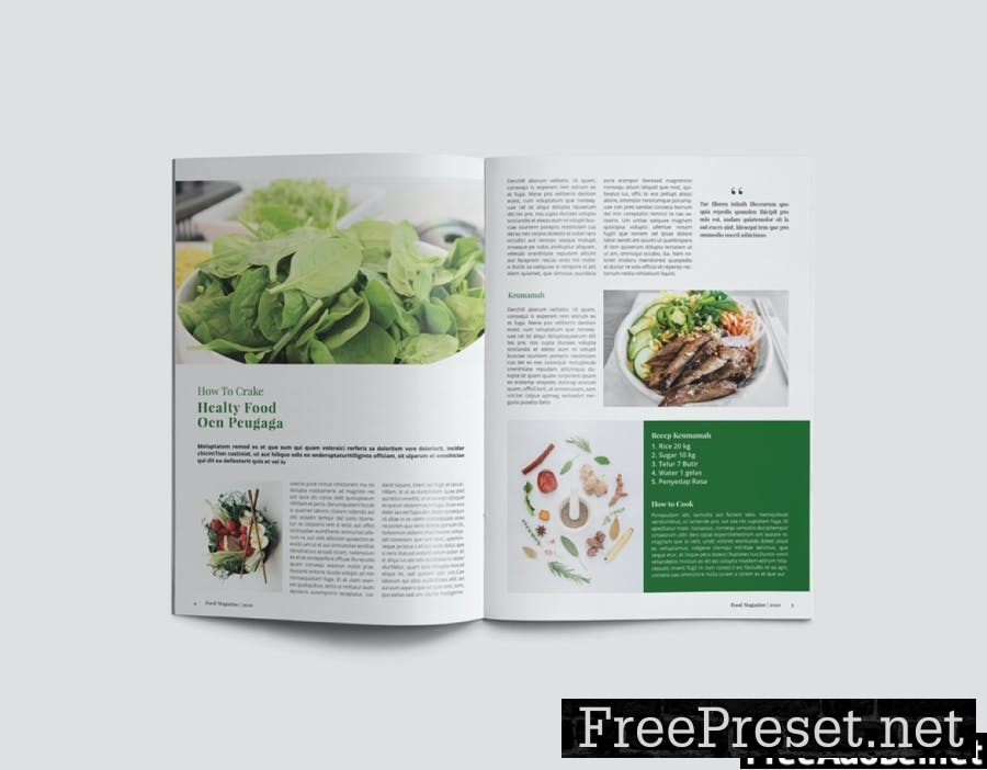 Us Letter Food Magazine CP ZLM7VDH