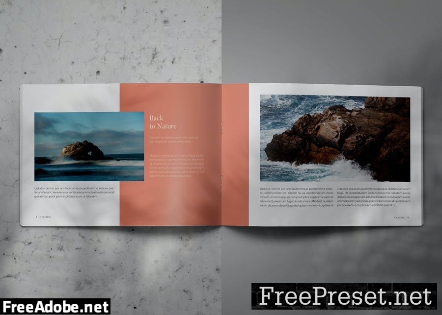 VACATION - Indesign Lookbook Brochure Template PG2MR2Z