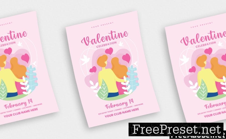 Valentine day vol.03 - Flyer, Poster & IG TY