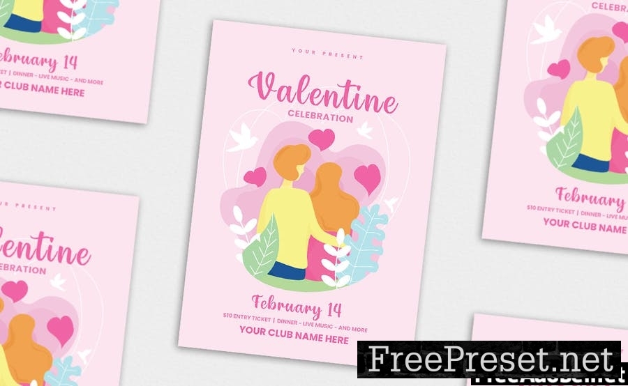 Valentine day vol.03 - Flyer, Poster & IG TY