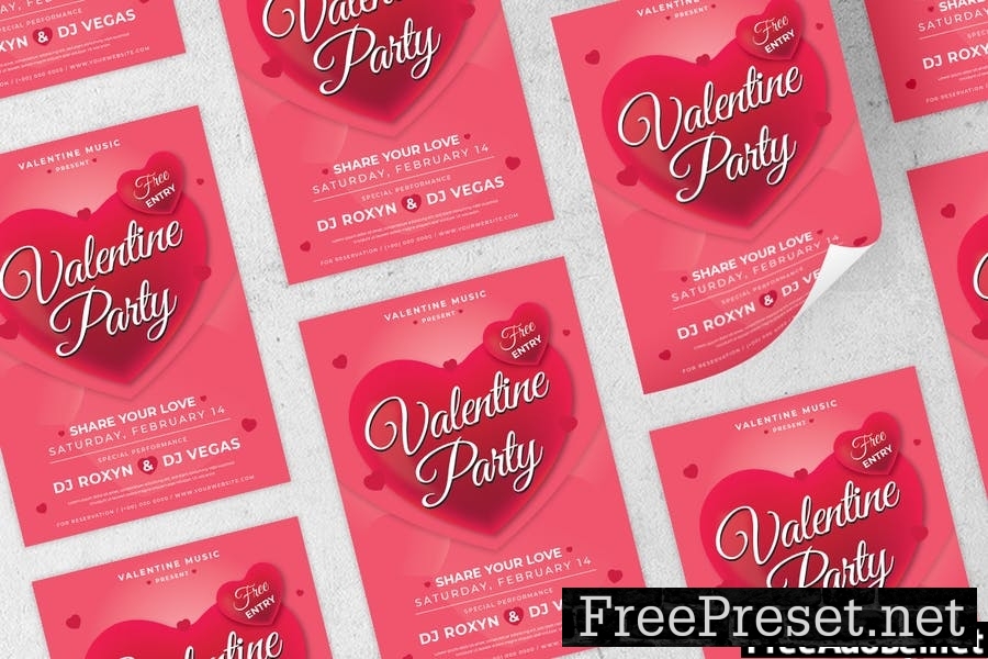 Valentine Flyer