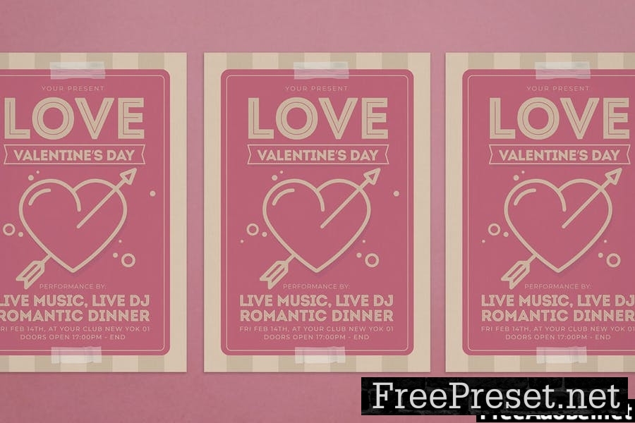 Valentine Flyer