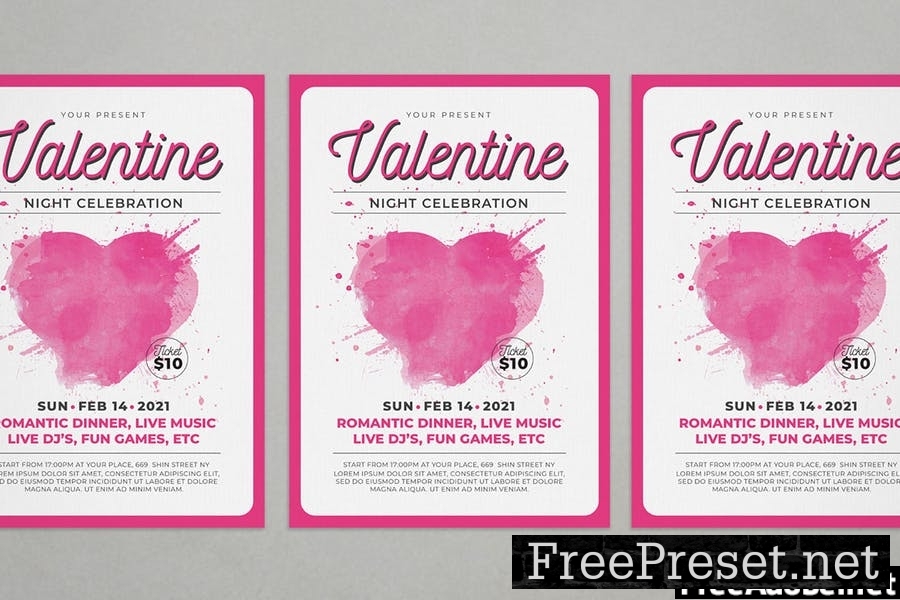 Valentine Flyer 3N9LPDE