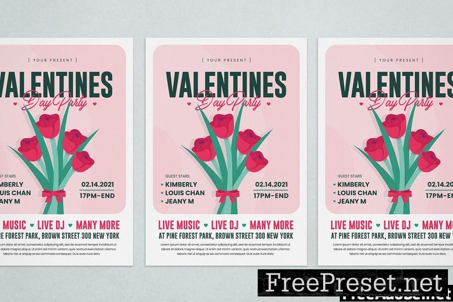 Valentine Flyer