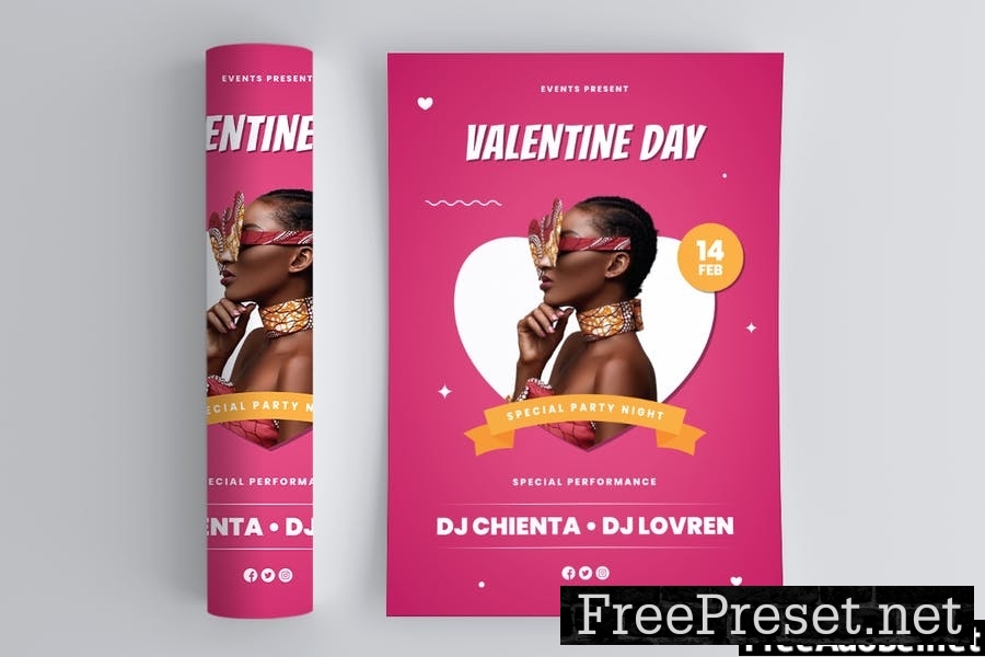 Valentine Party Flyer