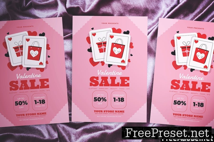 Valentine Sale Flyer LVK9GSD