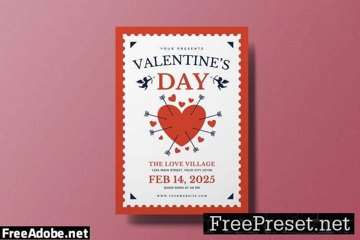 Valentine's Day Flyer JVVJV7S