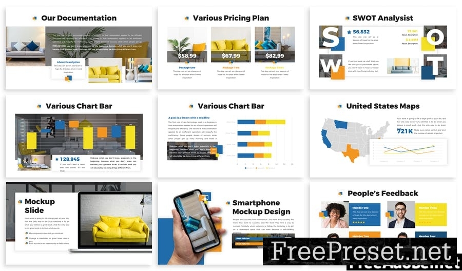 Various - Business Template Prensentation L75H7UA