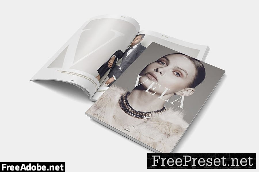 Vela Magazine Template