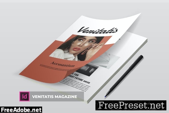 Venitatis | Magazine Template 6N63XGX